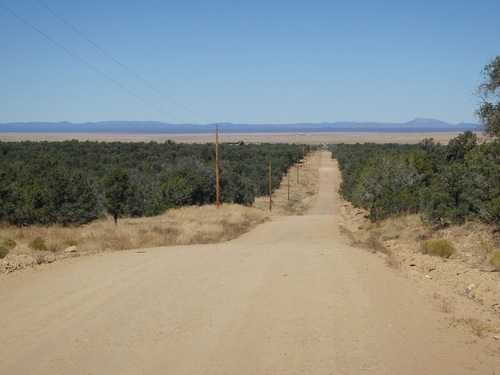 GDMBR: York Ranch Road (CR-41).
